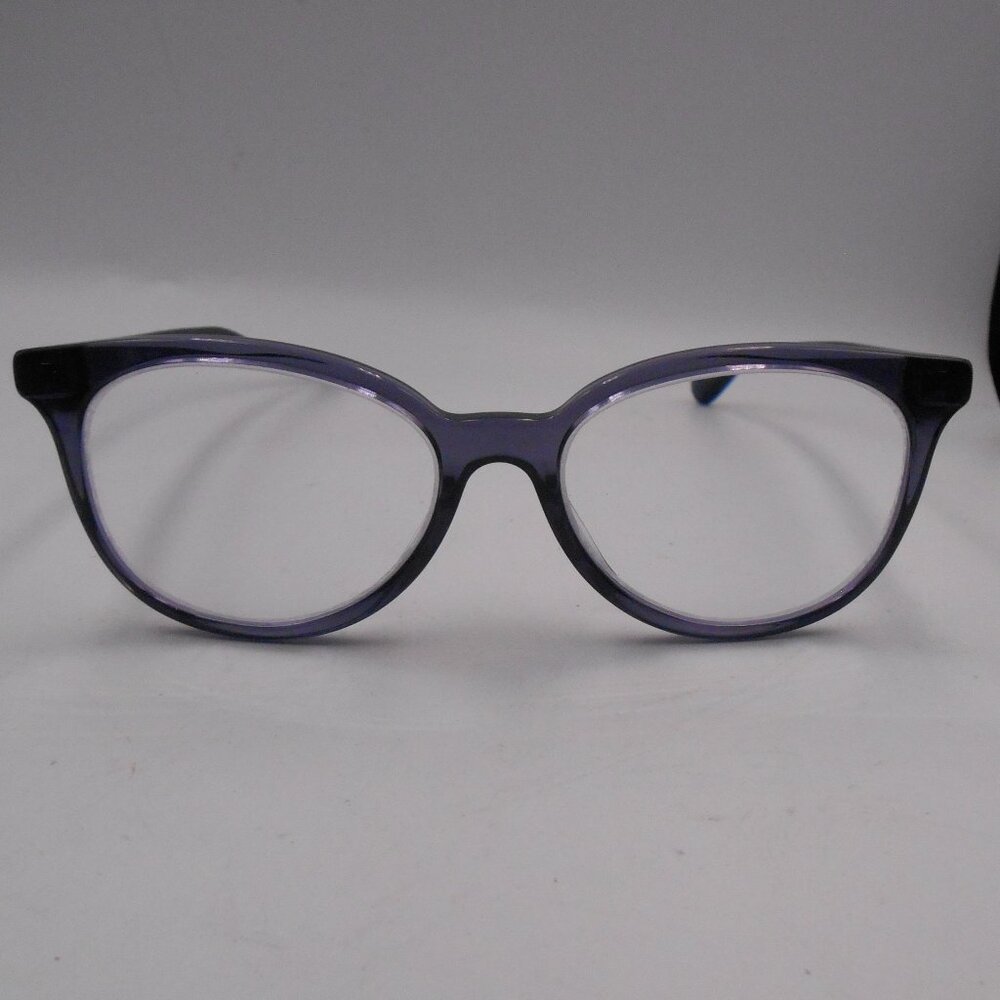 CAT EYE TRANSPARENT PURPLE (5535) EYEGLASSES COACH HC6138U SIZE 52 / 16-140 LENS